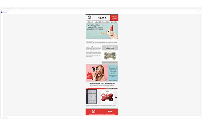 Mail Html per PanPet e Time Immobiliare