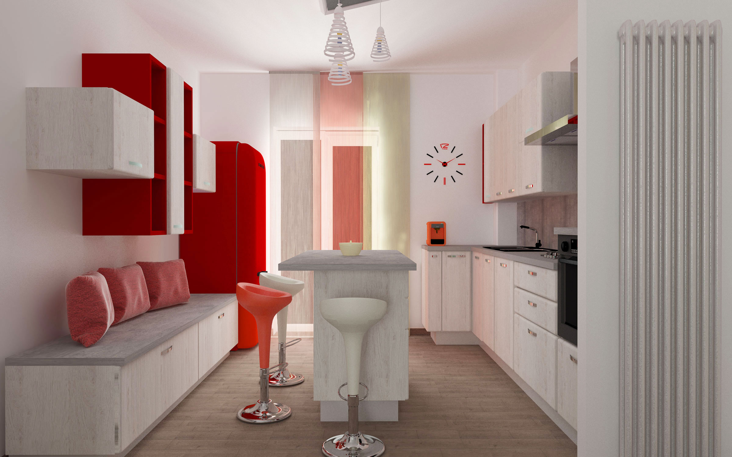 3D Interni (cucina)