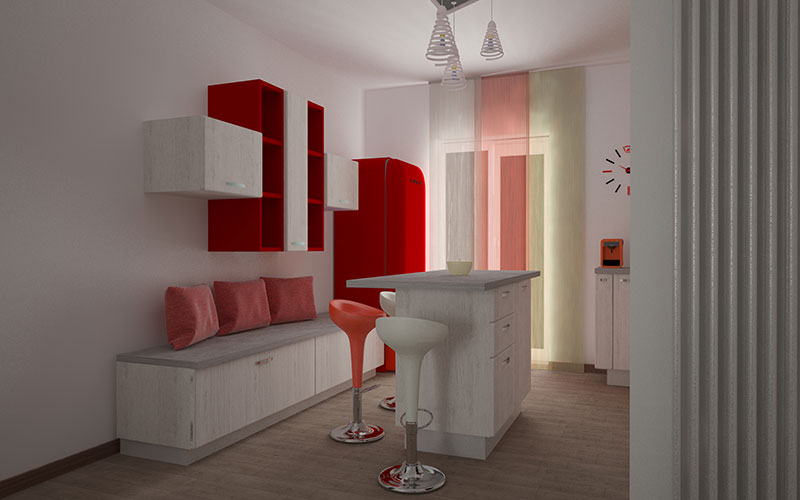 3D Interni (cucina)